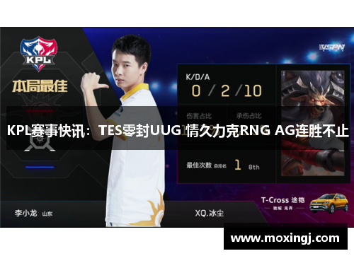 KPL赛事快讯:TES零封UUG 情久力克RNG AG连胜不止 KPL赛事快讯:TES零封UUG 情久力克RNG AG连胜不止